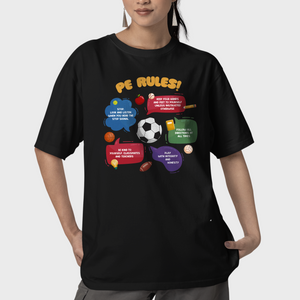 PE Teacher Rules Shirt, Funny Shirt For PE Teacher, PE Teacher Appreciation Shirt, Back To School Shirt