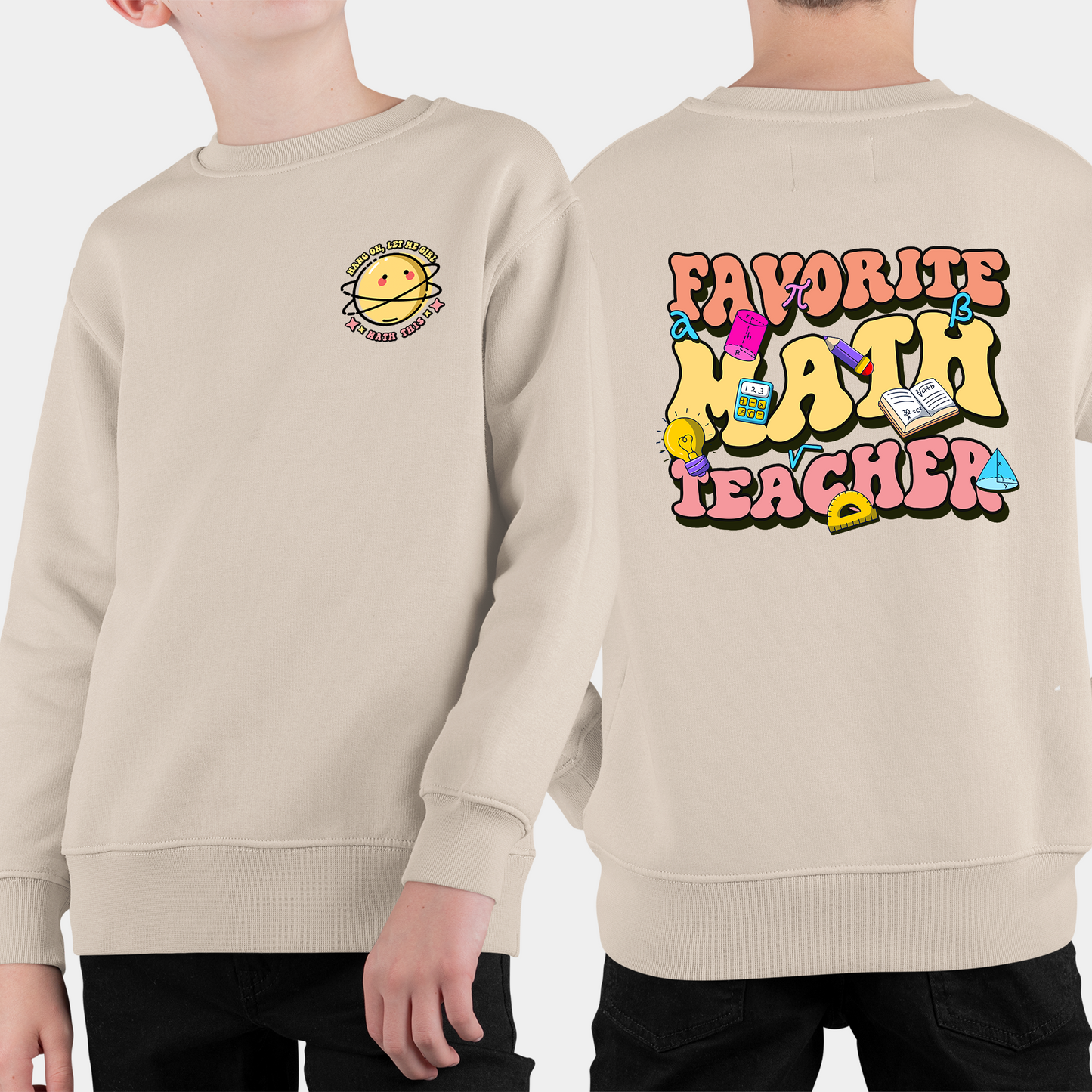 Favorite Math Teacher Groovy Shirt, Math Teacher Shirt, Gift For Teacher, Teacher Appreciation Shirt