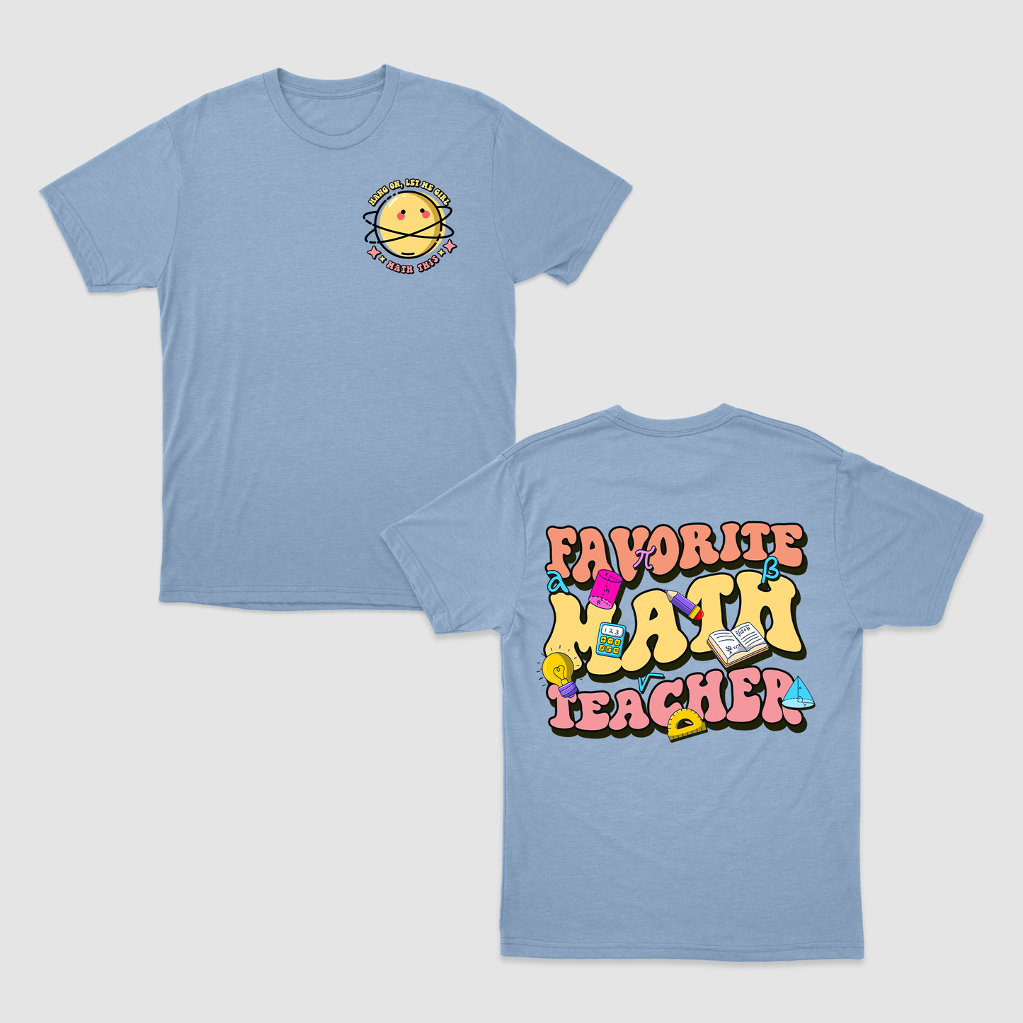 Favorite Math Teacher Groovy Shirt, Math Teacher Shirt, Gift For Teacher, Teacher Appreciation Shirt