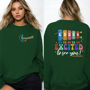 It's A Good Day To Make Music Shirt, Music Teacher Shirt, So Excited To See You, Teacher Appreciation Shirt