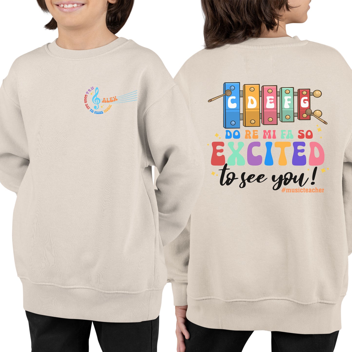 It's A Good Day To Make Music Shirt, Music Teacher Shirt, So Excited To See You, Teacher Appreciation Shirt