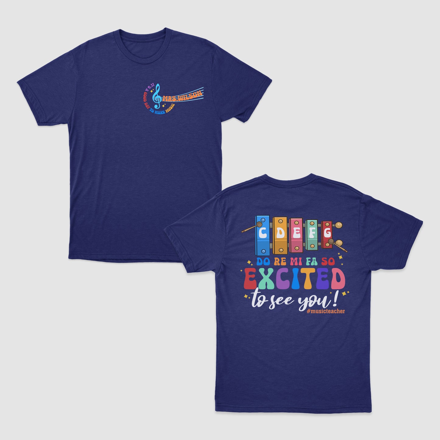 It's A Good Day To Make Music Shirt, Music Teacher Shirt, So Excited To See You, Teacher Appreciation Shirt