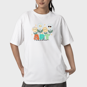 Funny Art Teacher Shirt, Cute Flower Art Shirt, Gift For Art Teacher, Teacher Appreciation Shirt