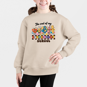 Cute School Supplies Shirt, The End Of My Elementary School Shirt, Graduated Kid Shirt