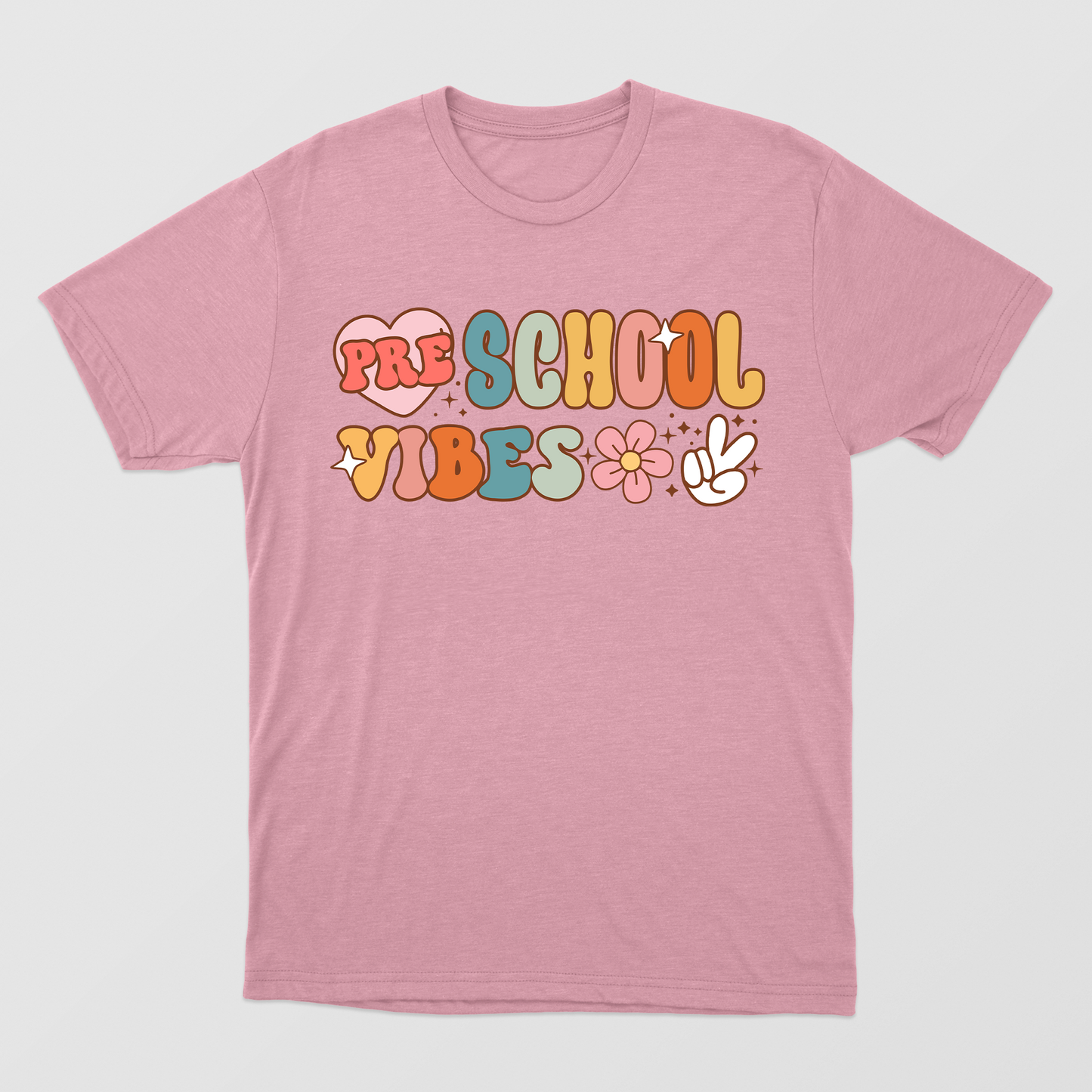 Preschool Vibes Shirt, First Day of School Shirt, Back To School Shirt, Preschool Teacher Shirt, Funny School Shirt