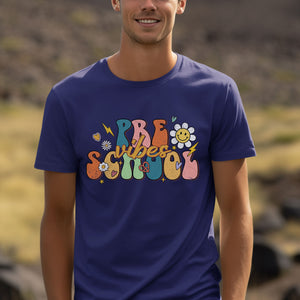 Preschool Vibes Sweatshirt, First Day of School shirt, Back To School Sweatshirt, Preschool Teacher tee