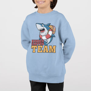 Funny Little Shark School Squad Shirt, Custom Grade Team Shirt, Gift For Kids, Back To School Shirt, Happy First Day Of School
