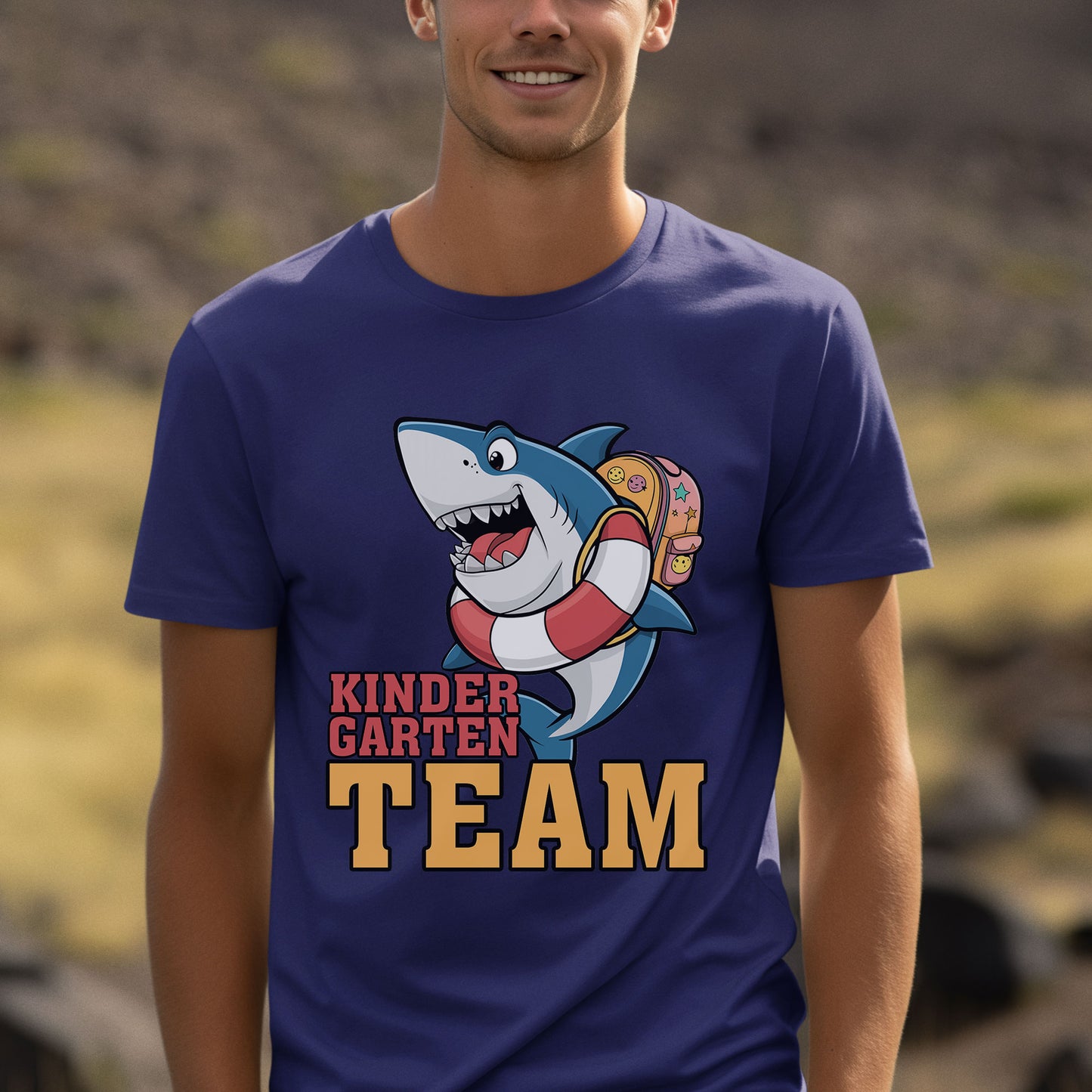 Funny Little Shark School Squad Shirt, Custom Grade Team Shirt, Gift For Kids, Back To School Shirt, Happy First Day Of School