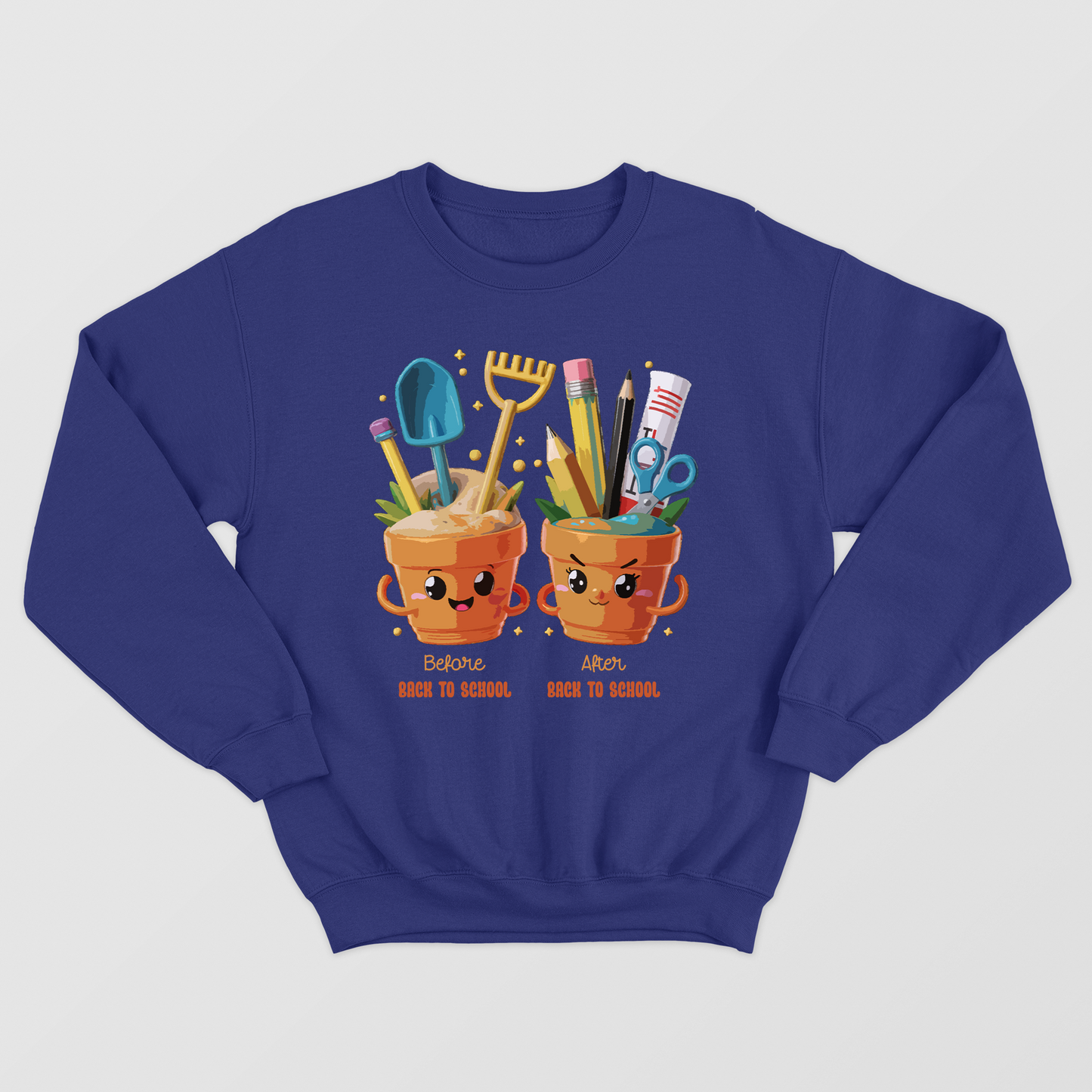 Funny Sarcasm Before After Back To School Shirt, Cute School Pottery Shirt, Back To School Gift For Kids, First Day Of School
