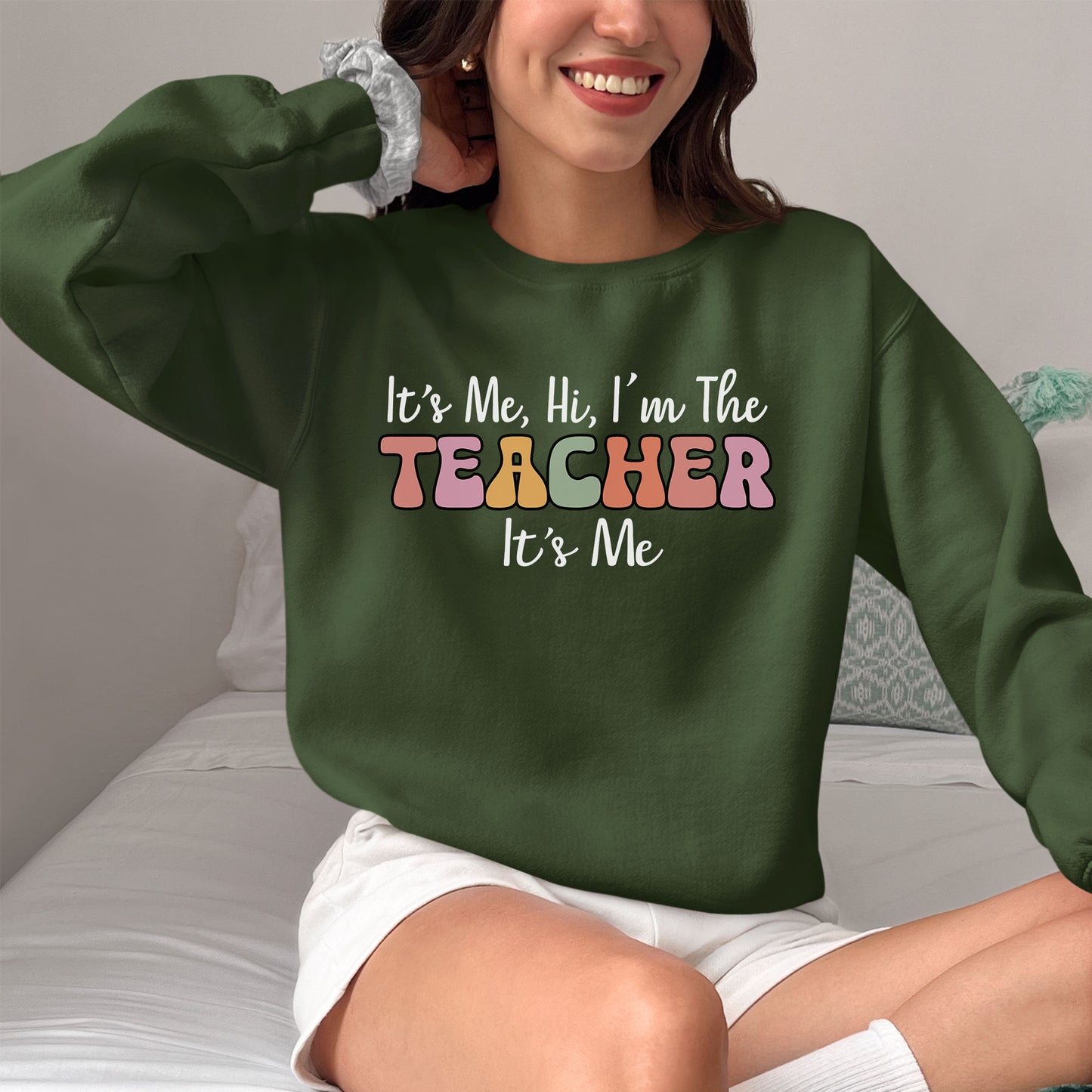 It's Me Hi I'm The Teacher It's Me, Matching Teacher Shirts, Teacher Shirt, Kindergarten Teacher Shirt, Teacher Gift