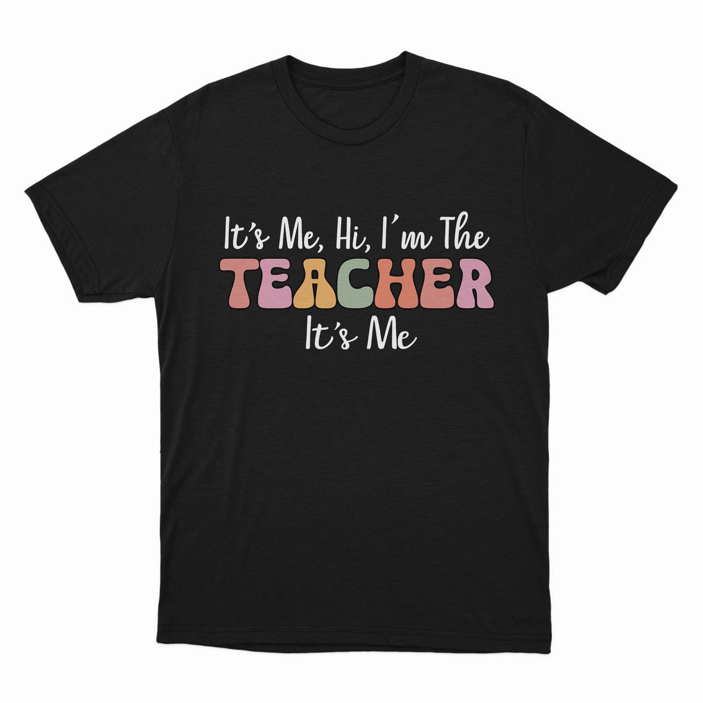 It's Me Hi I'm The Teacher It's Me, Matching Teacher Shirts, Teacher Shirt, Kindergarten Teacher Shirt, Teacher Gift