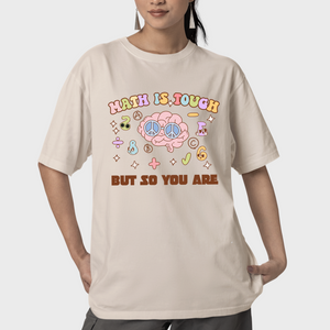 Math is Tough But So Are You, Groovy Teacher Shirt, Math Teacher Shirt, Mathematics Teacher Appreciation, Future Math Teacher Tee