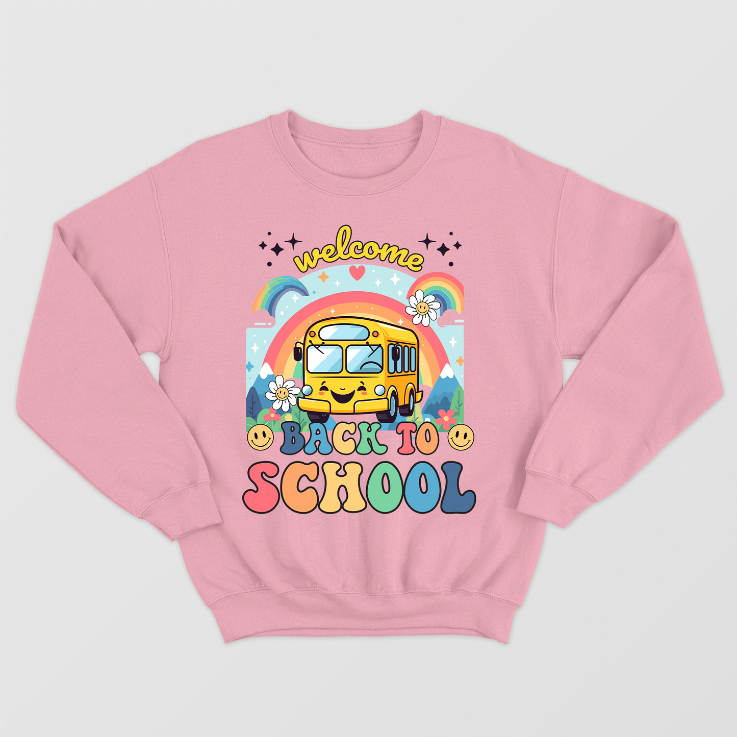 Funny Cute School Bus Shirt, Welcome Back To School Shirt, Happy First Day Of School Shirt