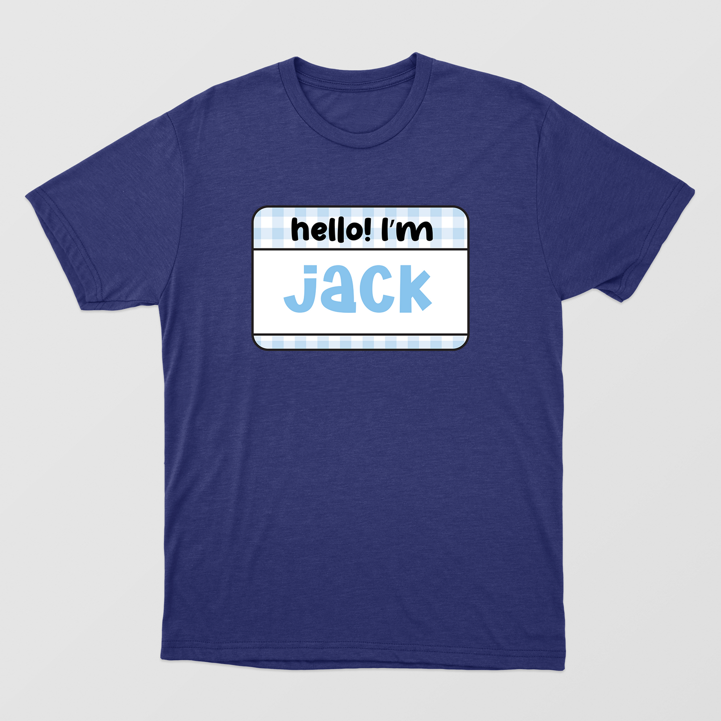 School Name Tag Shirt, Hello I'm Shirt, Unisex Shirt For Kids, Back To School Shirt