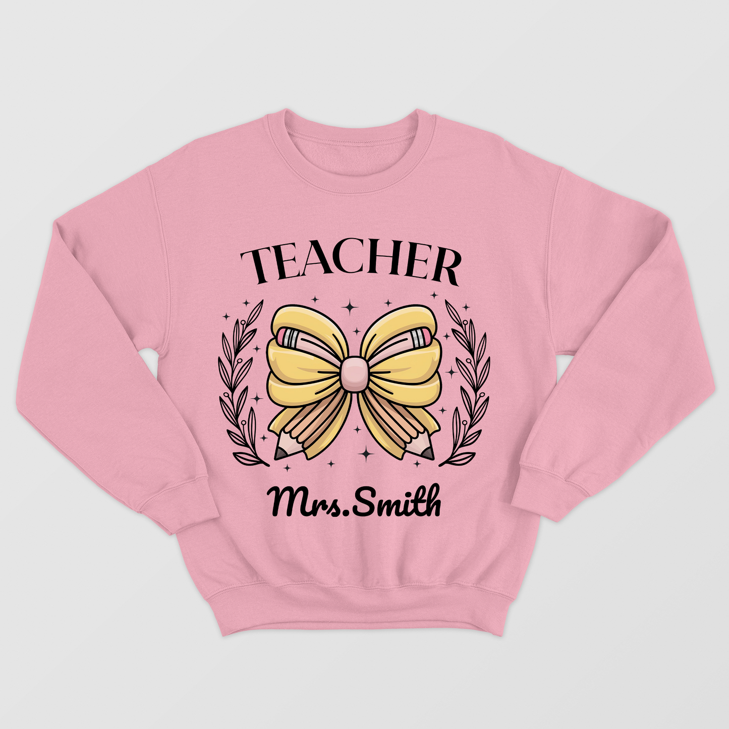 Teacher Coquette Shirt, Teacher Pencil Coquette Bow Shirt, Teacher Appreciation Shirt, Back To School 2024