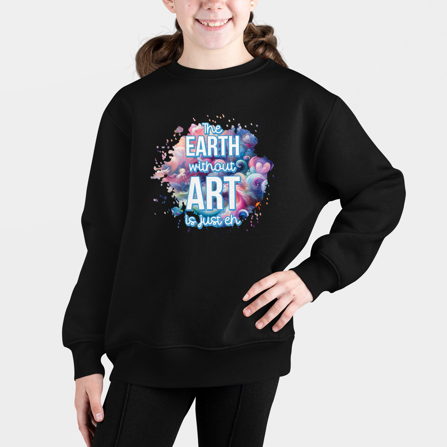 The Earth Without Art Is Just Eh Shirt,  Watercolor Graphic Art Shirt, Art Teacher Appreciation Gift, Back To School