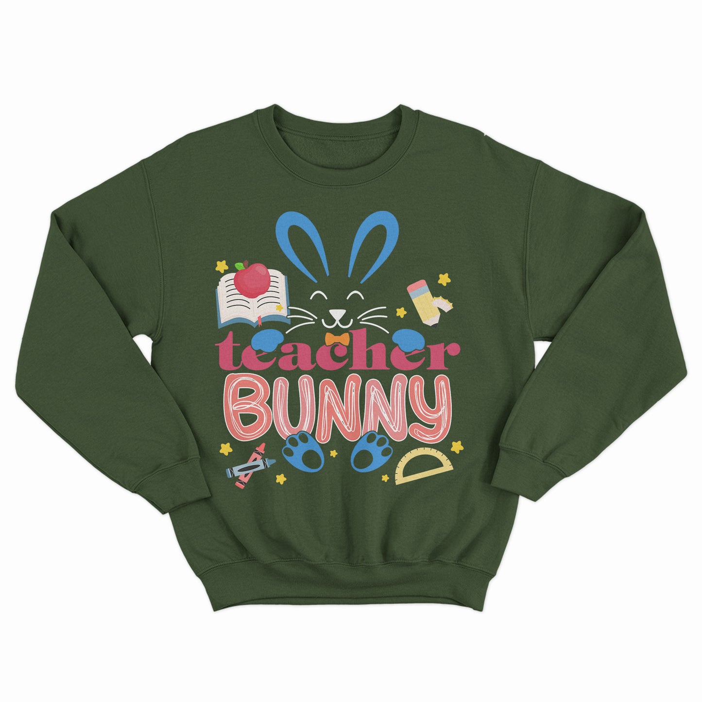 Teacher Bunny Shirt, Teacher Appreciation Shirt, Funny Teacher Gift, Back To School Shirt