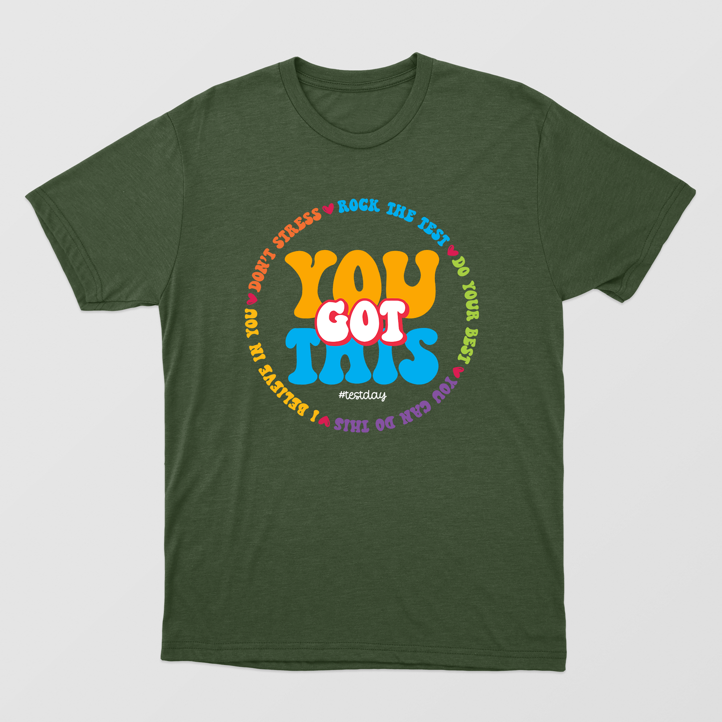 You Got This Shirt, Test Day Shirt, Testing Shirt, Back to School gift, Teacher Team Shirts, Teacher Testing Tee