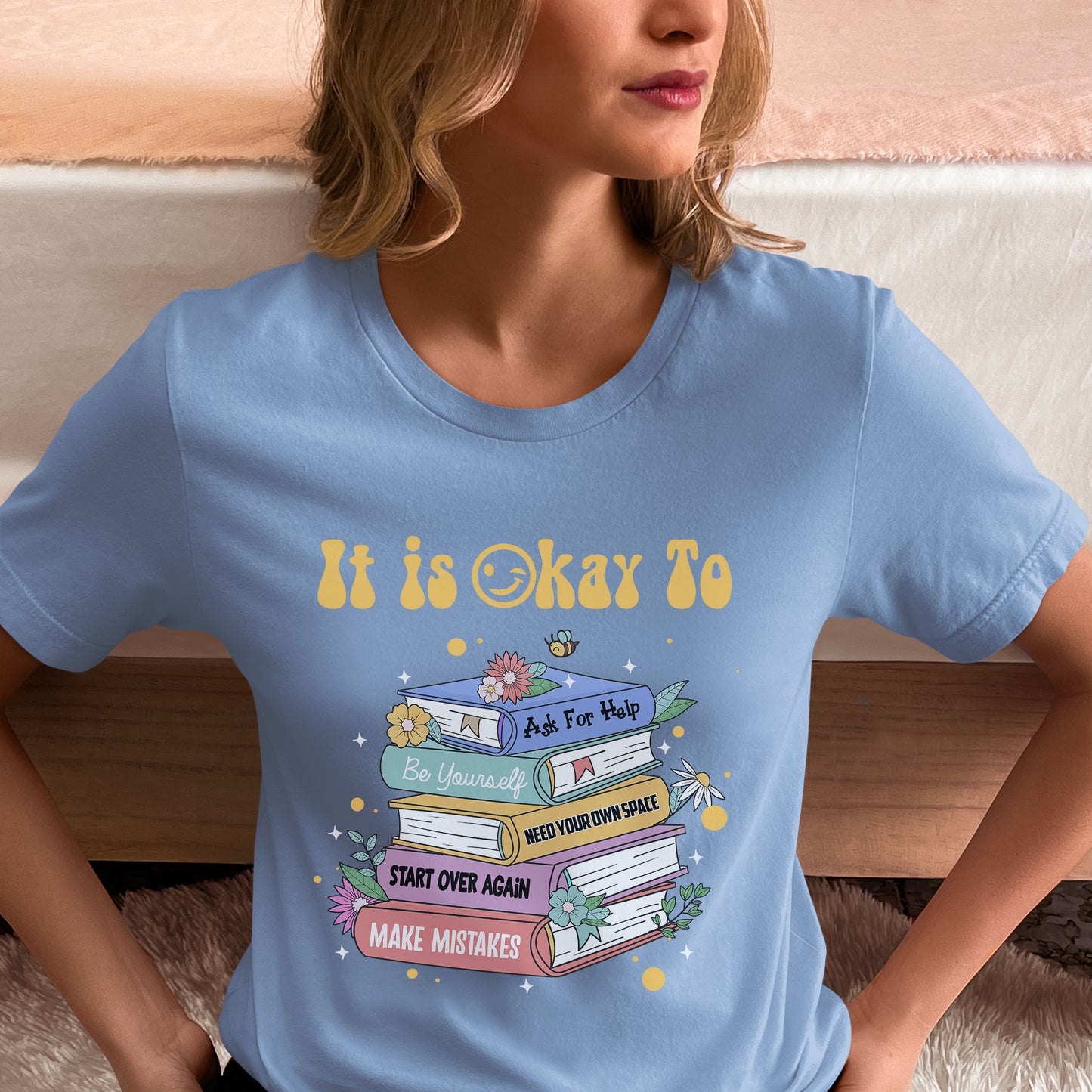 It's Okay To Shirt, Mental Health Shirt, School Counselor Shirt,  Counselor Gift, Positive Shirt, Motivational Gift