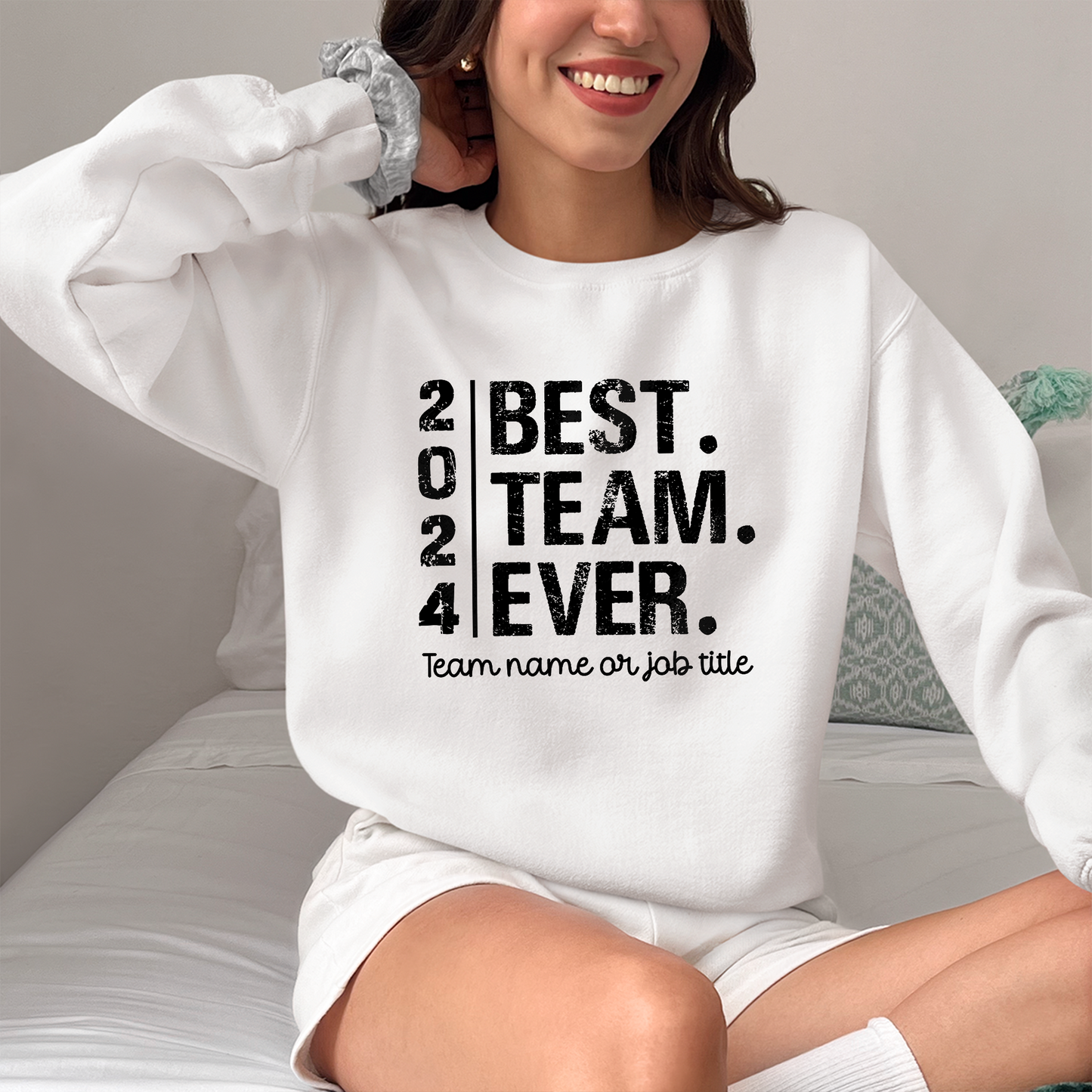 Customize Best Team Ever Shirt, Teammate T-Shirt, Coworker Gift, Team Name Shirt