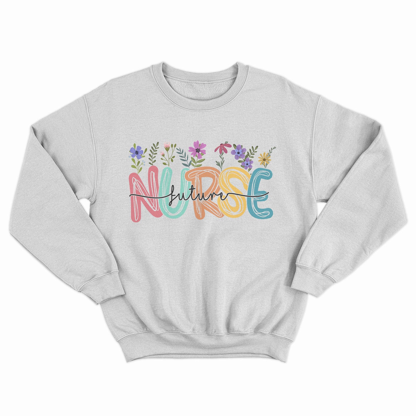 Floral Nurse Shirt,  Future Nurse Appreciation, Nurse Student Tee, Registered, Nursing School Tee