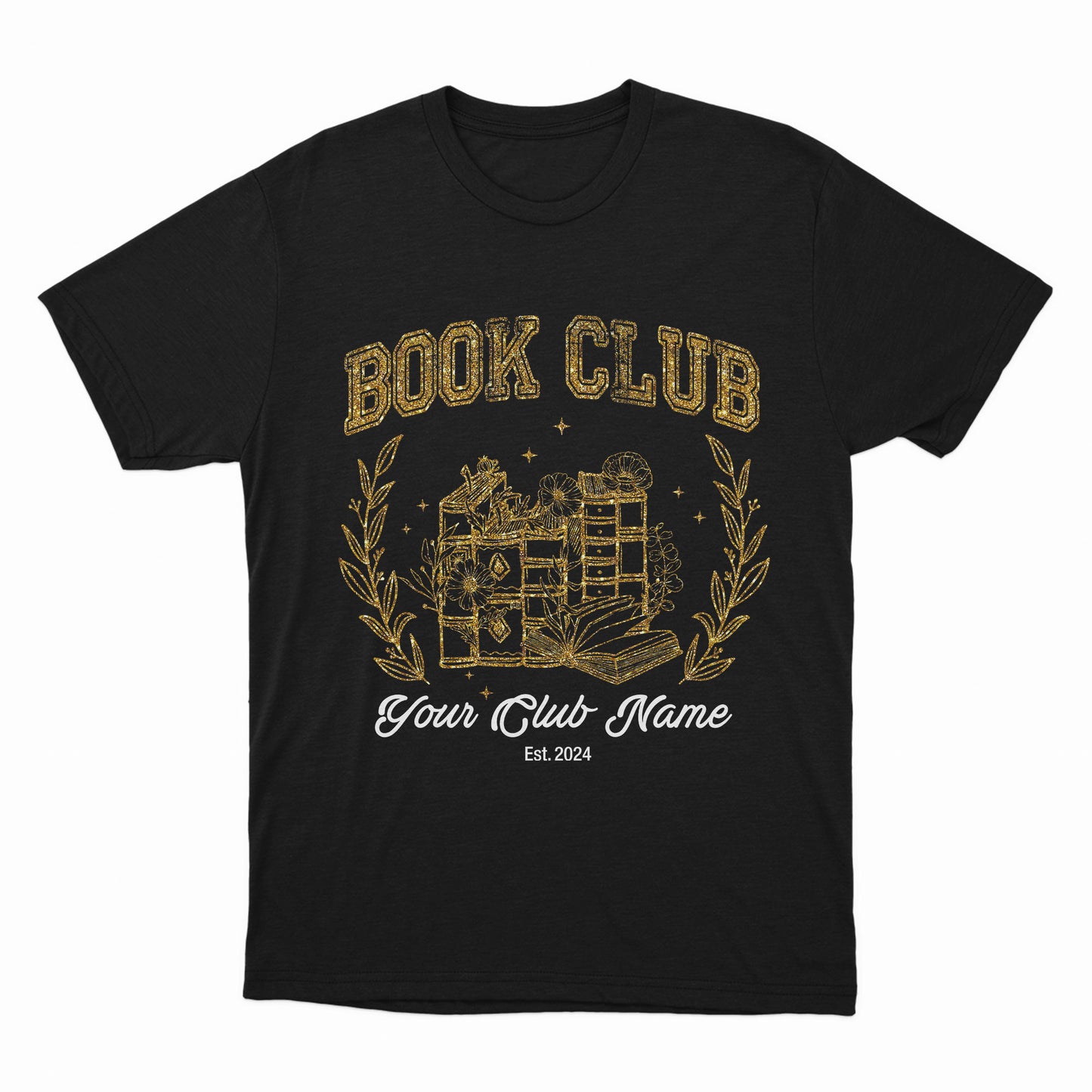 Custom Book Club Shirt, Customized Book Shirt, Book Club Since Reading Club T-shirt