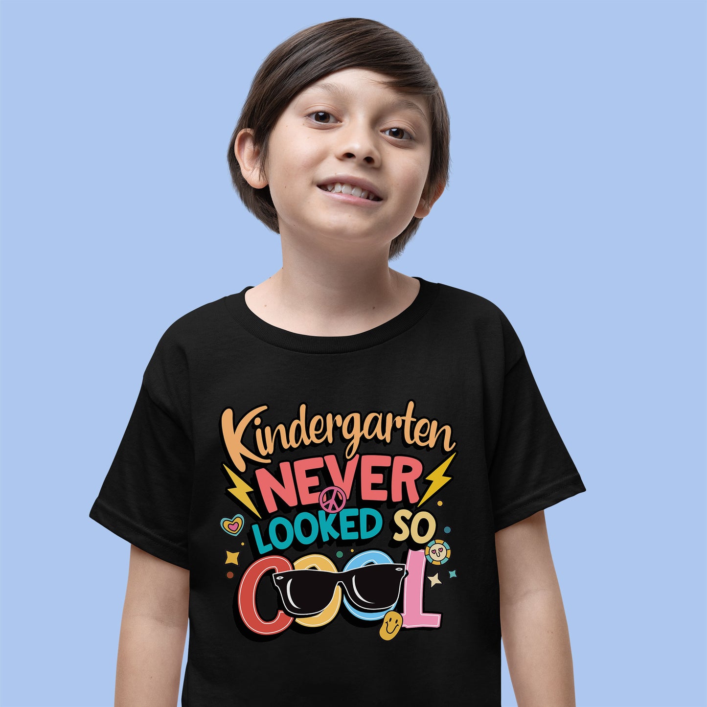 Kindergarten Never Looked So Cool Shirt, New Grade Custom Shirt, Funny Cute Sunglasses Shirt, Back To School Shirt