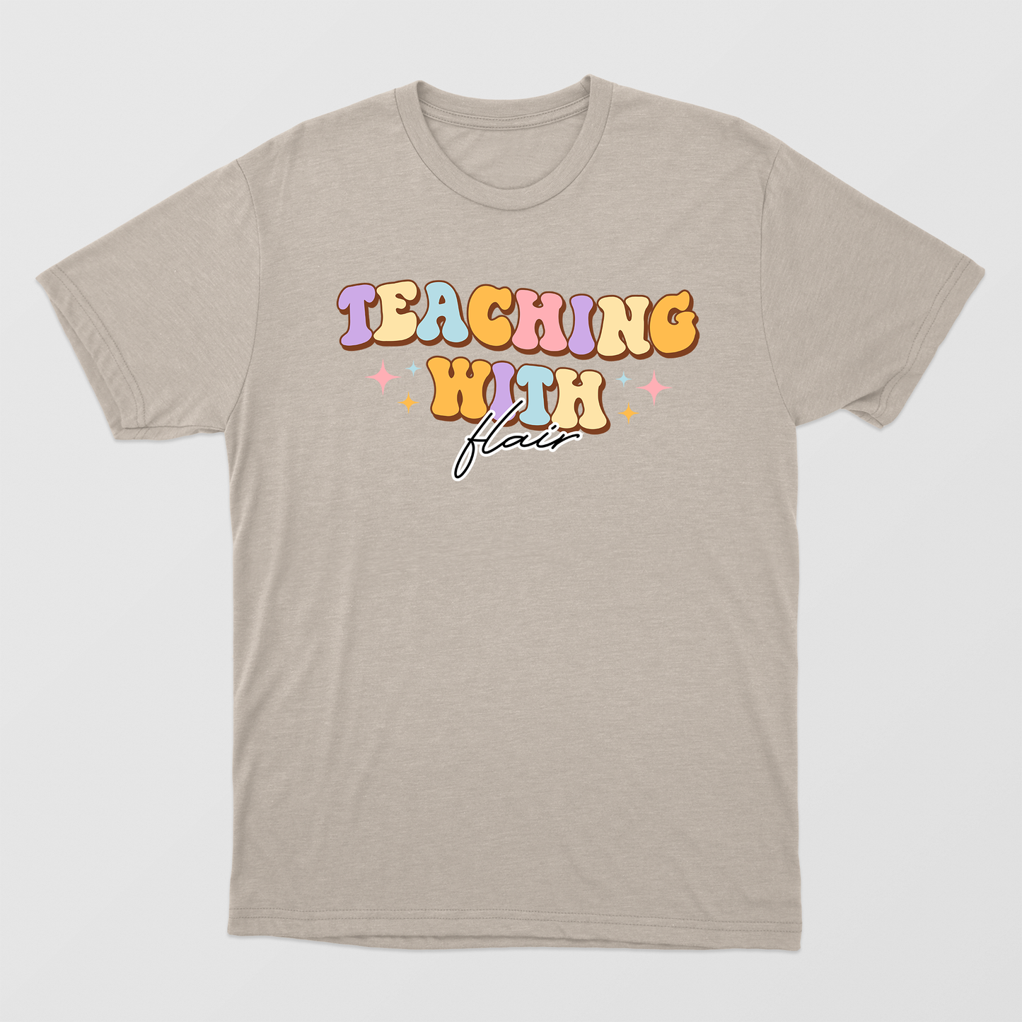 Teaching With Flair Shirt, Back To School, First Day Of School Funny Teacher Shirt, Teacher Gift