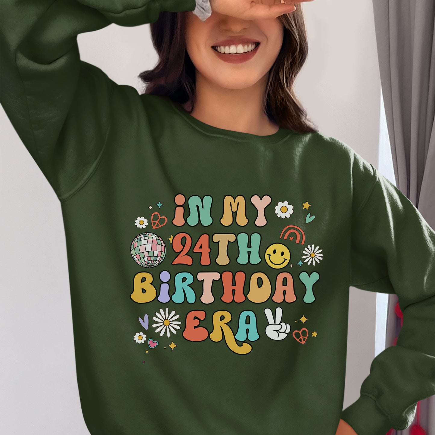 In My Birthday Era Shirt, Custom Age Birthday Party Sweatshirt, Personalized Birthday Shirt