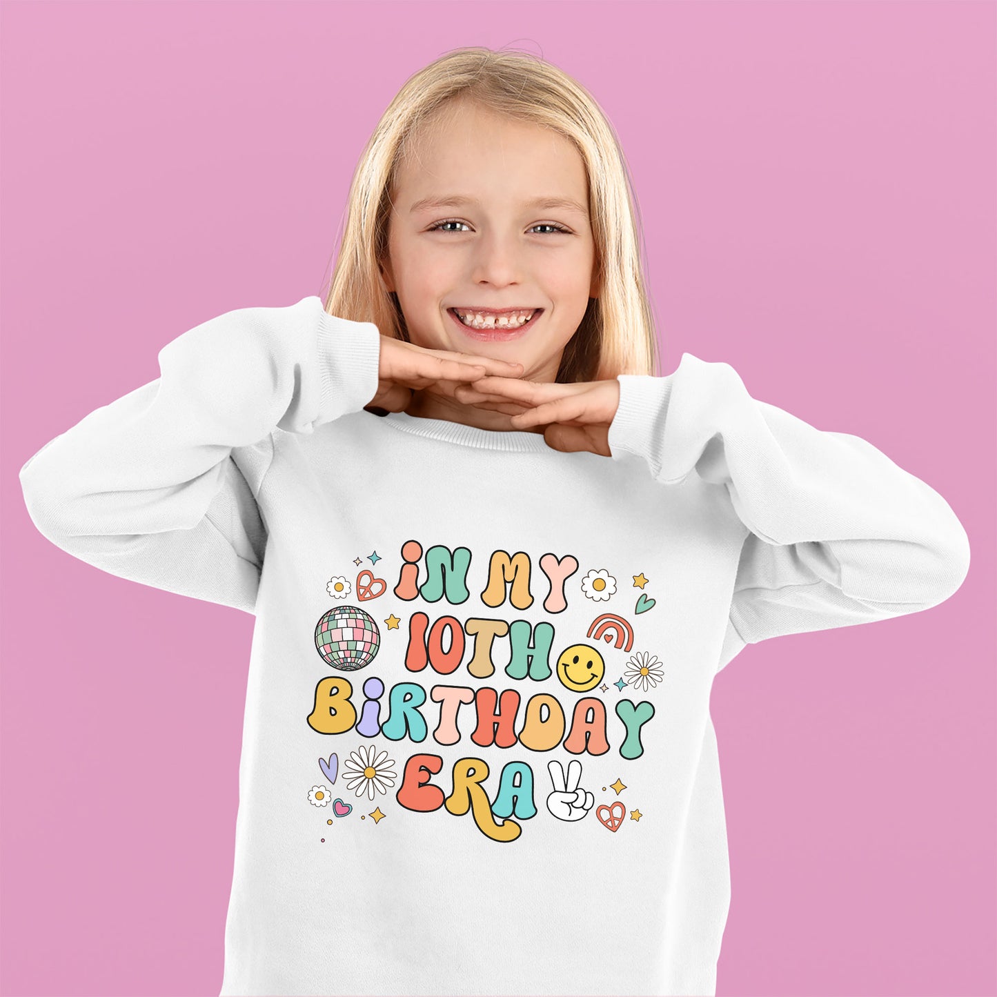 In My Birthday Era Shirt, Custom Age Birthday Party Sweatshirt, Personalized Birthday Shirt