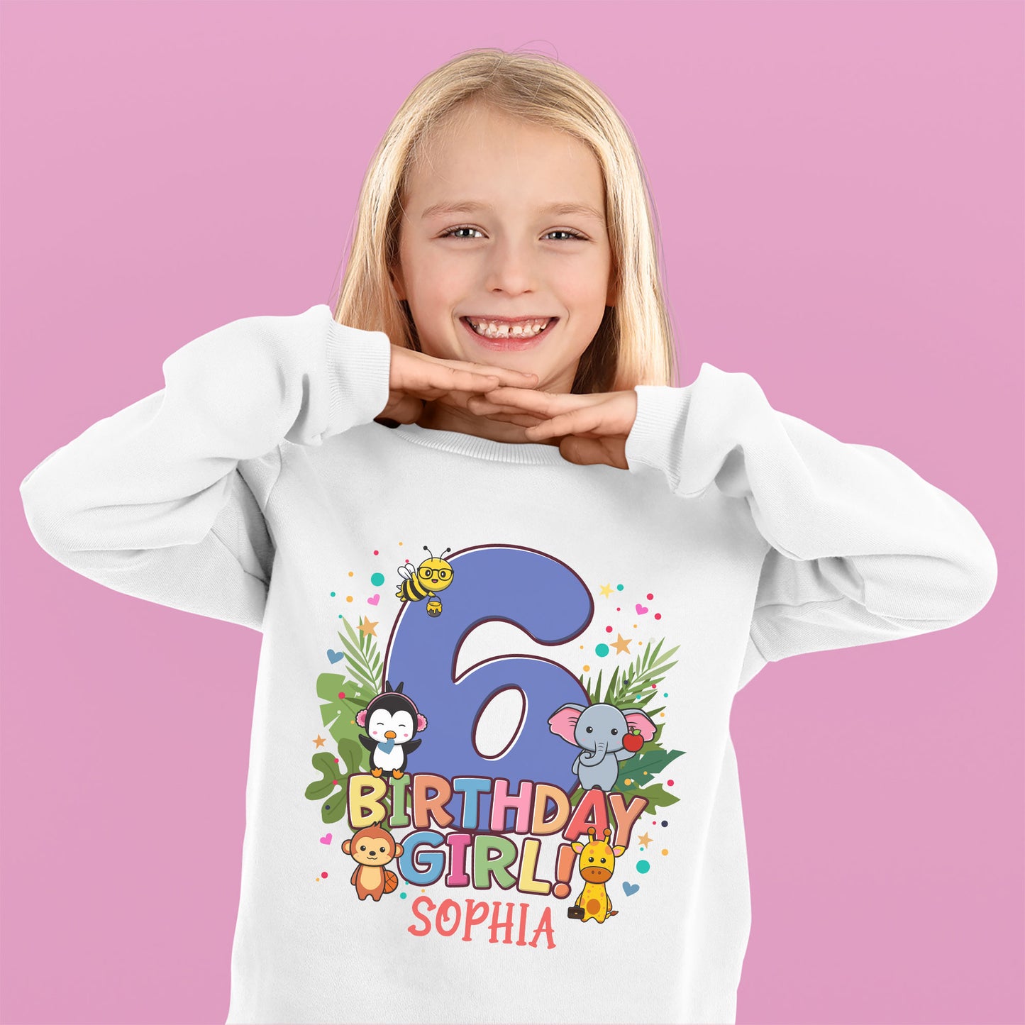 Birthday Girl Custom Shirt, Birthday Party Shirt For Girls, Cute Zoo Birthday Shirt, Animal Lovers Shirt