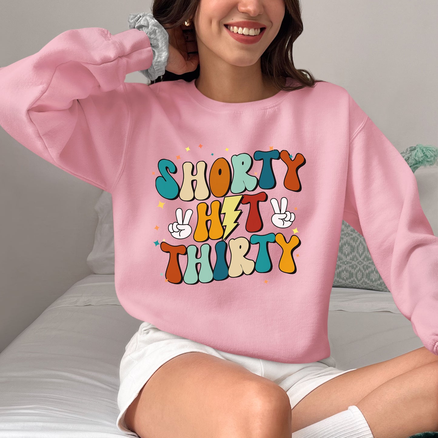 Shorty Hit Forty Shirt, 30th Birthday Shirt, Funny Birthday Shirt, Birthday Gift For Wife, Sarcastic Mom Birthday Gift, Birthday Era shirt