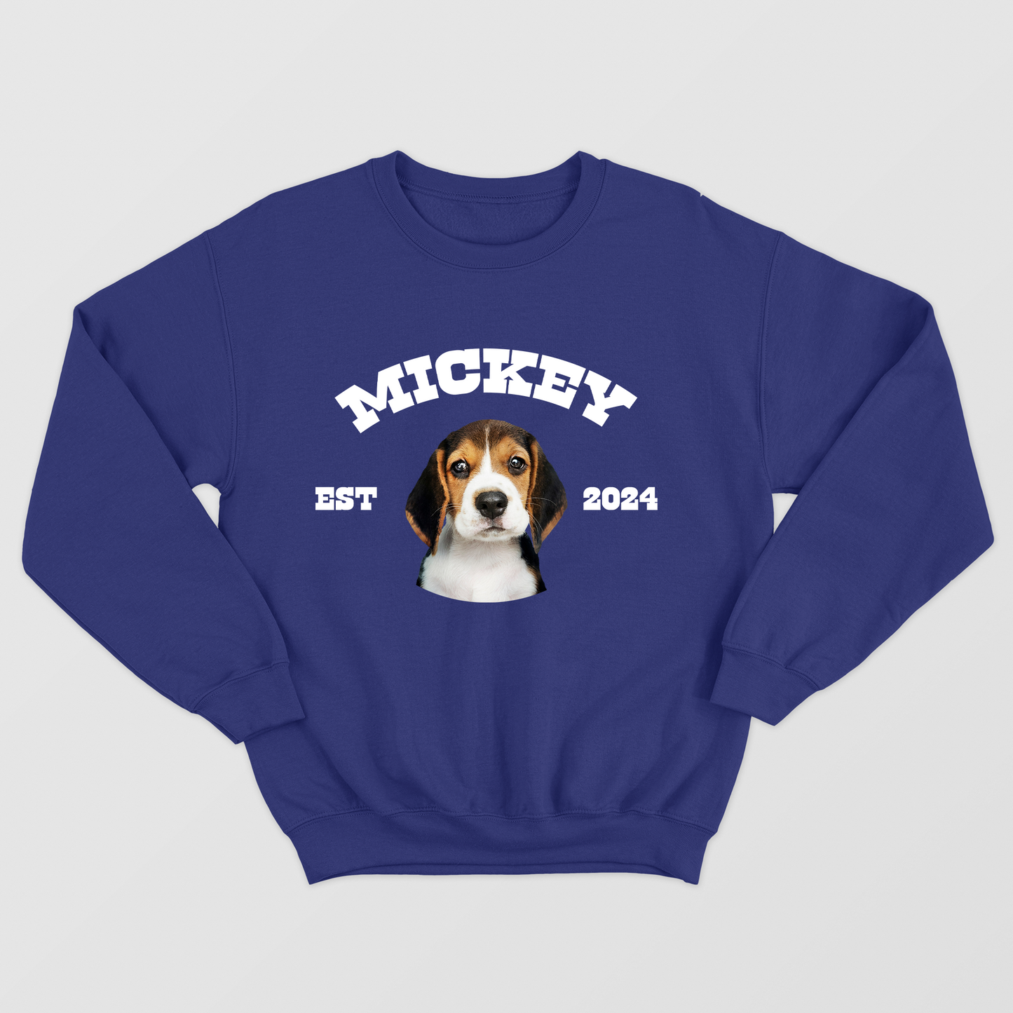 Custom Dog Cat Shirt with Pet Photo and Name, Pet Est 2024 Shirt,  Pet Lover Shirt